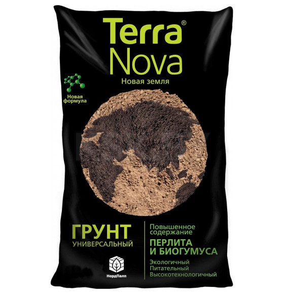 Почвогрунт универсальный Terra Nova Новая земля 50л