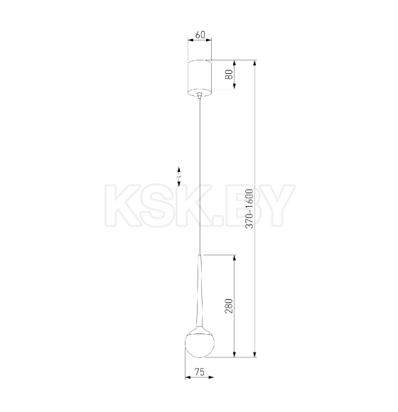 Светильник светодиодный стационарный 6W 4200K белый DLS028 (a047769) 