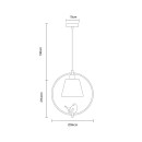 Светильник подвесной Arte Lamp PASSERO A4289SP-1WH (A4289SP-1WH) 