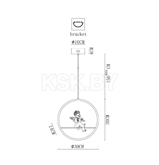 Светильник подвесной Arte Lamp PARADISE A6065SP-1WH (A6065SP-1WH) 