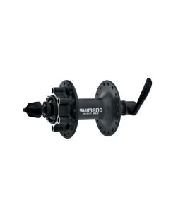 Втулка переднего колеса Shimano M475, 36 отв, 6-болт, QR, черн.EHBM475AL5