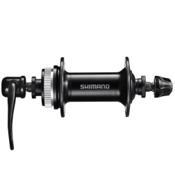 Втулка переднего колеса Shimano TX505, 36 отв, QR, Center Lock, без кожуха, цв. черн.EHBTX505A5