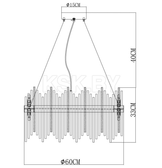 Светильник подвесной Arte Lamp ACAPULCO A1007SP-12GO (A1007SP-12GO) 