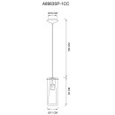 Светильник подвесной Arte Lamp ARIES A8983SP-1CC (A8983SP-1CC) 