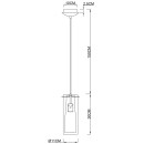 Светильник подвесной Arte Lamp ARIES A8983SP-1PB (A8983SP-1PB) 