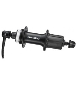 Втулка заднего колеса Shimano, RM35, 36 отв, 8/9ск, QR, Center Lock, цв. черный