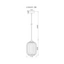Светильник подвесной Arte Lamp ARWEN A1902SP-1WH (A1902SP-1WH) 
