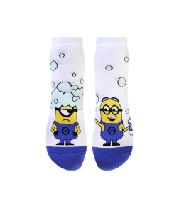 Носки детские 3095 Брестские MINIONS (укороченные), р. 21-22 рис.370 БЕЛЫЙ