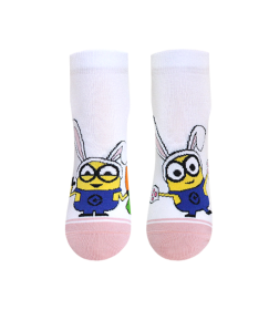 Носки женские 1125 Брестские MINIONS (укороченные), р. 25 рис.501 БЕЛЫЙ