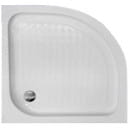 Поддон акриловый Pelican полукруглый. Антискольжение. Сифон в комплекте. Совместим с SSW02280 (T80RD) 