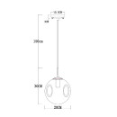 Светильник подвесной Arte Lamp TUREIS A9920SP-1CC (A9920SP-1CC) 