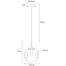 Светильник подвесной Arte Lamp TUREIS A9915SP-1PB (A9915SP-1PB) 