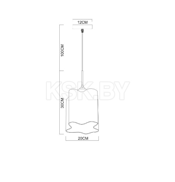 Светильник подвесной Arte Lamp SERENATA A3479SP-1CC (A3479SP-1CC) 