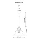 Светильник подвесной Arte Lamp SAFARI A6905SP-1AB (A6905SP-1AB) 