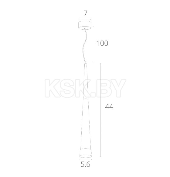 Светильник подвесной Arte Lamp SABIK A6010SP-1CC (A6010SP-1CC) 