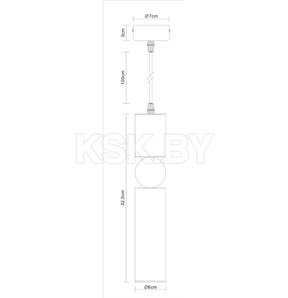 Светильник подвесной Arte Lamp RAN A3162SP-1BK (A3162SP-1BK) 