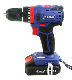 Дрель-шуруповерт ударная аккумуляторная ДИОЛД ДЭА-20ЛИ-02У