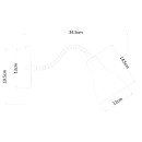 Светильник настенный Arte Lamp DORM A1408AP-1BK (A1408AP-1BK) 