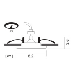 Светильник потолочный Arte Lamp AQUA A5440PL-1WH