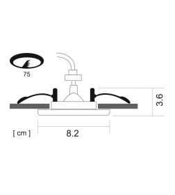 Светильник потолочный Arte Lamp AQUA A5440PL-1AB