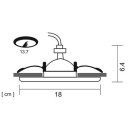 Светильник потолочный Arte Lamp APUS A6664PL-1WH (A6664PL-1WH) 