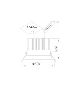 Светильник потолочный Arte Lamp APERTURA A3307PL-1WH