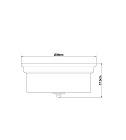 Светильник потолочный Arte Lamp ALONZO A1735PL-3CC