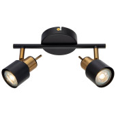 Светильник потолочный Arte Lamp ALMACH A1906PL-2BK 2*GU10