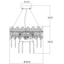 Светильник подвесной Arte Lamp WEZEN A1006SP-8CC (A1006SP-8CC) 