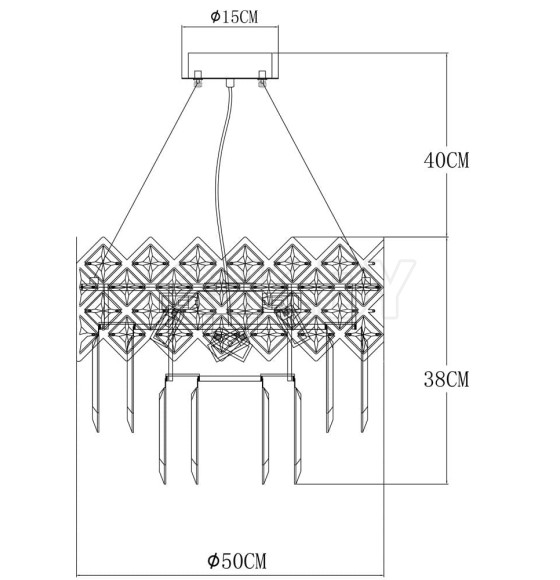 Светильник подвесной Arte Lamp WEZEN A1006SP-8CC (A1006SP-8CC) 