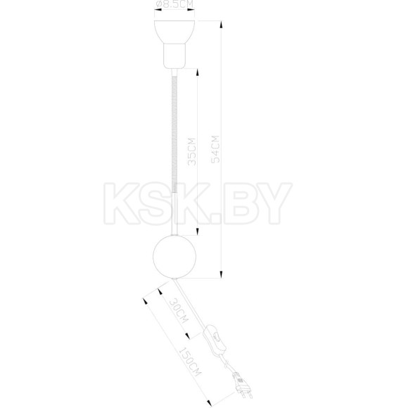Светильник настенный Arte Lamp FALENA A3116AP-1AB (A3116AP-1AB) 