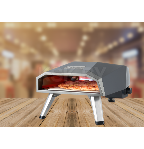 Печь для пиццы газовая Sahara Z12 Pizza Oven, серый (PIZ12EW) 