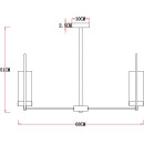 Светильник потолочный Arte Lamp CELAENO A7004PL-5BK (A7004PL-5BK) 