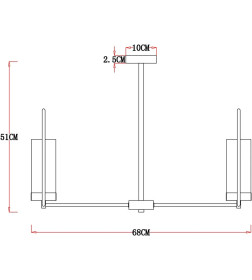 Светильник потолочный Arte Lamp CELAENO A7004PL-5BK