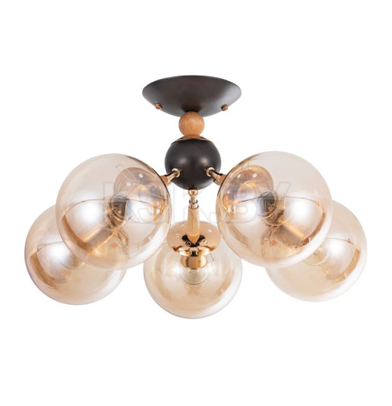 Светильник потолочный Arte Lamp BOSTON A4485PL-5BK (A4485PL-5BK) 