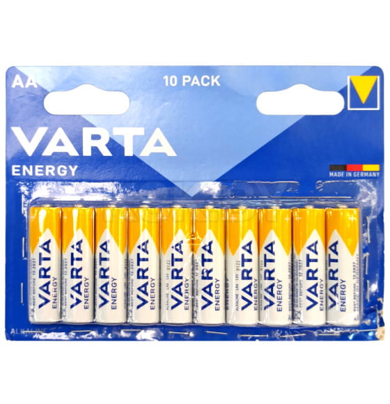Батарейка AA LR06 BL-10 (упак. 10шт.) 1.5V Varta Energy (4106229491) 