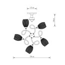 Светильник потолочный Arte Lamp ARYA A2941PL-5AB (A2941PL-5AB) 