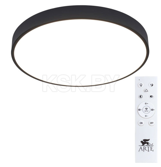 Светильник потолочный Arte Lamp ARENA A2672PL-1BK (A2672PL-1BK) 