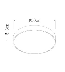 Светильник потолочный Arte Lamp ARENA A2672PL-1BK