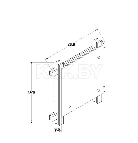 Светильник потолочный Arte Lamp ARCHIMEDE A6460PL-1BR (A6460PL-1BR) 