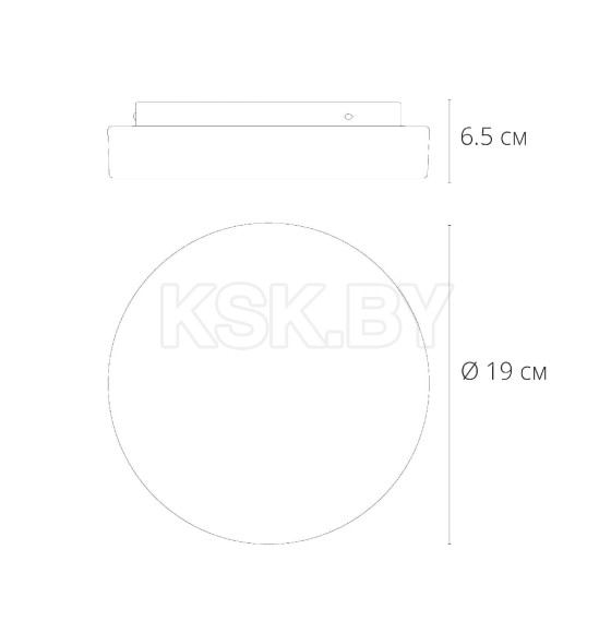 Светильник потолочный Arte Lamp AQUA-TABLET LED A6812PL-1WH (A6812PL-1WH) 