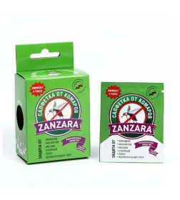 Средство репеллентное ZANZARA 1 уп 10 шт