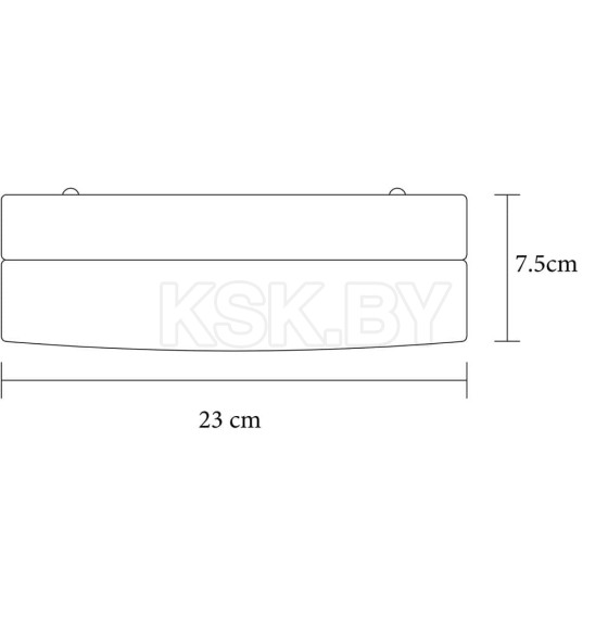 Светильник потолочный Arte Lamp AQUA-TABLET A6047PL-2BK (A6047PL-2BK) 