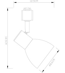 Светильник потолочный Arte Lamp FALENA A3117PL-1WH