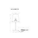 Светильник настольный Arte Lamp RODOS A2589LT-1SS (A2589LT-1SS) 