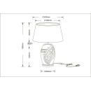 Светильник настольный Arte Lamp RUBY A4064LT-1BR (A4064LT-1BR) 