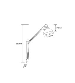 Светильник настольный Arte Lamp SENIOR A6068LT-1SS