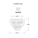 Светильник потолочный Arte Lamp ELLA A1054PL-6CC (A1054PL-6CC) 