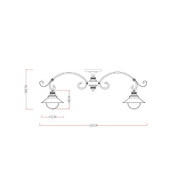 Светильник потолочный Arte Lamp GRAZIOSO A4577PL-8CK