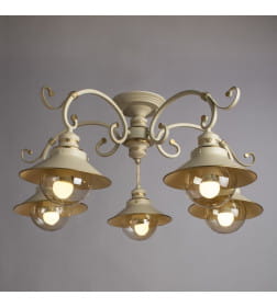 Светильник потолочный Arte Lamp GRAZIOSO A4577PL-5WG